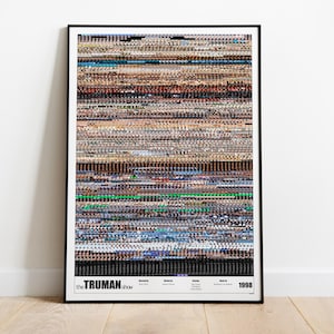 the Truman show, Full Movie Print- Whole Movie Poster Print - Details -FMP140* (24&quot;x36&quot;)
