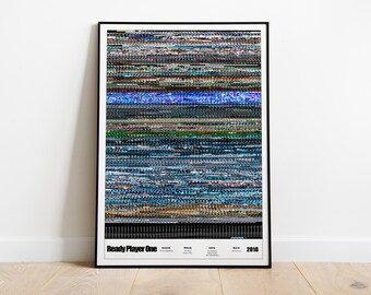Ready Player One Full Movie Print- Whole Movie Poster Print - Details -FMP22* (24"x36")