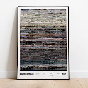 Dazed and Confused Full Movie Print- Whole Movie Poster Print - Details -FMP83* (24&quot;x36&quot;)