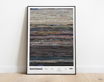 Dazed and Confused Full Movie Print- Whole Movie Poster Print - Details -FMP83* (24"x36")
