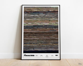 The Princess Bride Movie Print- Whole Movie Poster Print - Details -FMP78* (24"x36")
