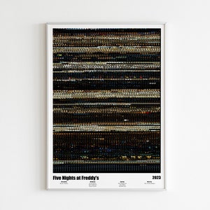 Five Nights at Freddy's Movie Print- Whole Movie Poster Print - Details -FMP68* (24"x36")