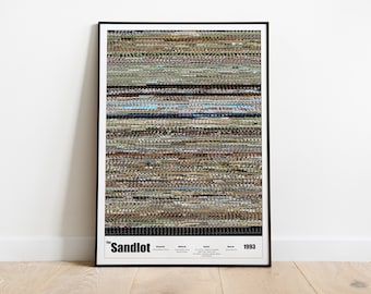 The Sandlot Movie Print- Whole Movie Poster Print - Details -FMP93* (24"x36")