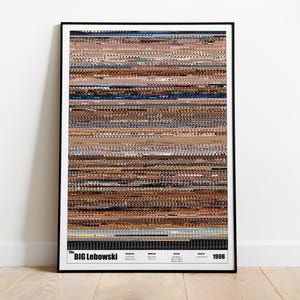 The Big Lebowski Print- Whole Movie Poster Print - Details -FMP7* (24&quot;x36&quot;)