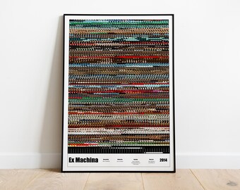 Ex Machina Full Movie Print- Whole Movie Poster Print - Details -FMP95* (24"x36")