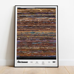 The Fifth Element Full Movie Print- Whole Movie Poster Print - Details -FMP79* (24&quot;x36&quot;)
