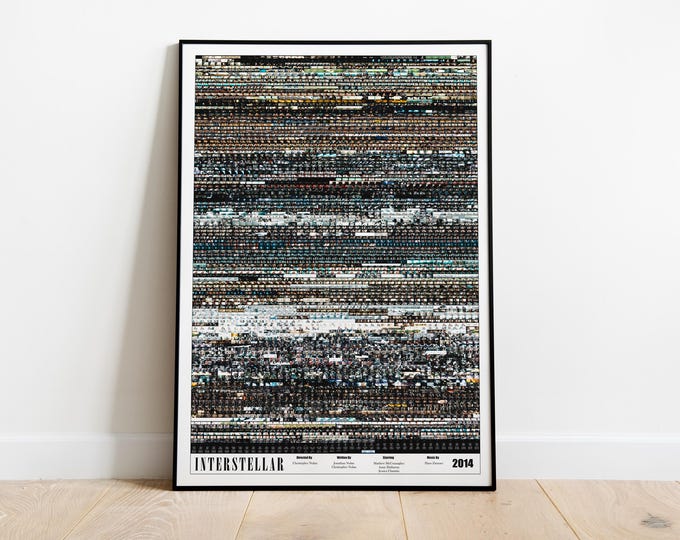 Interstellar, Full Movie Print- Whole Movie Poster Print - Details -FMP113* (24"x36")