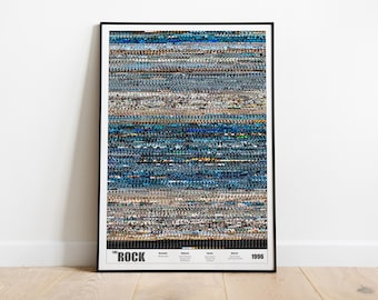 The Rock, Full Movie Print- Whole Movie Poster Print - Details -FMP103* (24"x36")