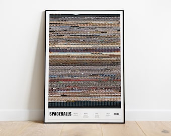 Spaceballs Movie Print- Whole Movie Poster Print - Details -FMP61* (24"x36")