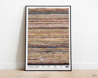 Tin Cup, Full Movie Print- Whole Movie Poster Print - Details -FMP137* (24"x36")