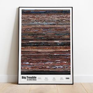 The Big Trouble in Little China Full Movie Print- Whole Movie Poster Print - Details -FMP56* (24&quot;x36&quot;)