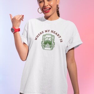 Adventure Seeker Hiking Tee, Outdoors Enthusiast Camping Shirt, Mountain Explorer Wanderlust Top, Nature Lover Trekking Tshirt, Wanderer