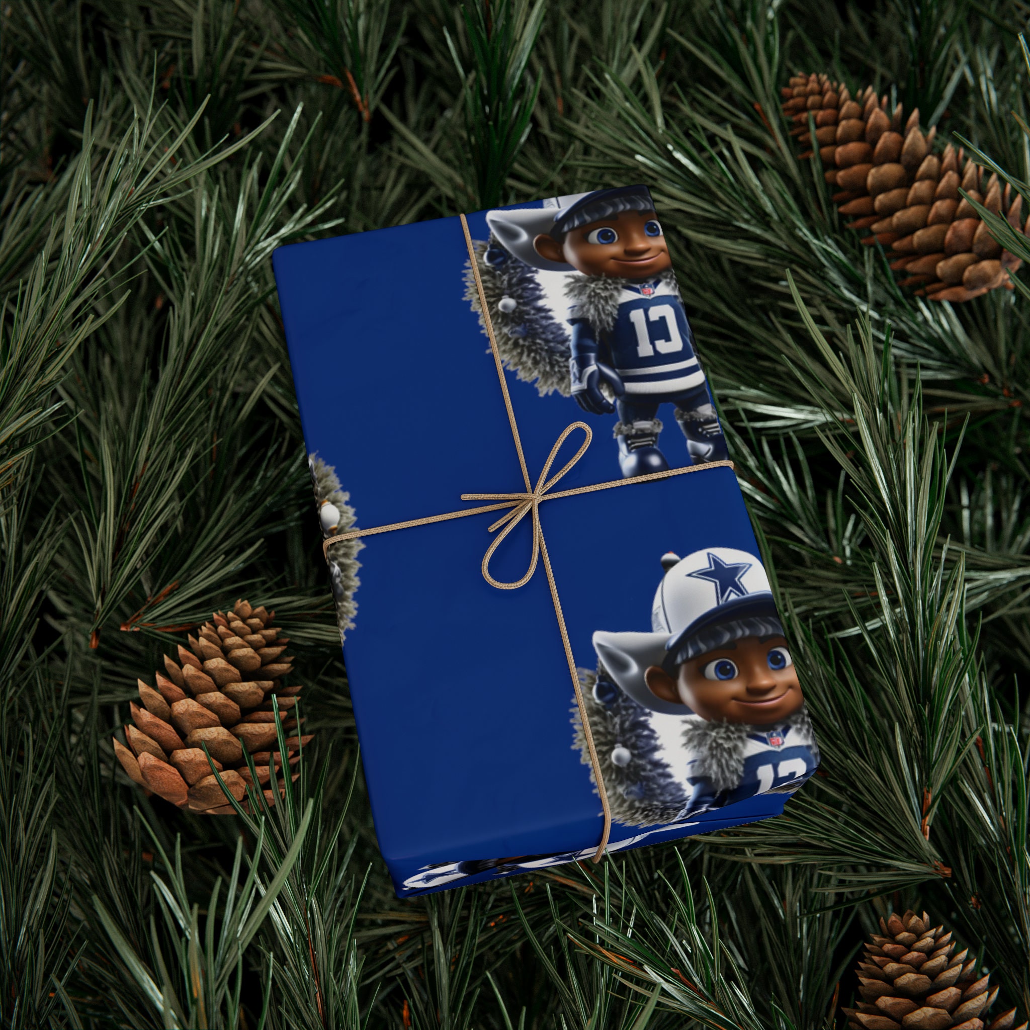 Dallas Cowboys Christmas Wrapping Paper 