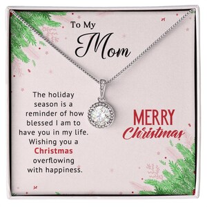 Mom - Christmas Gift - Eternal Hope Necklace