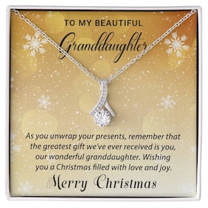 Granddaughter - Christmas gift - Alluring Beauty Necklace