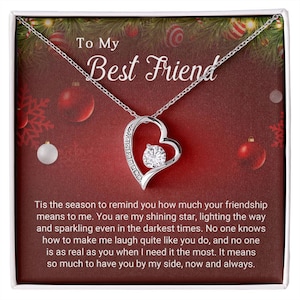 Best Friend - Christmas gift - Forever Love Necklace