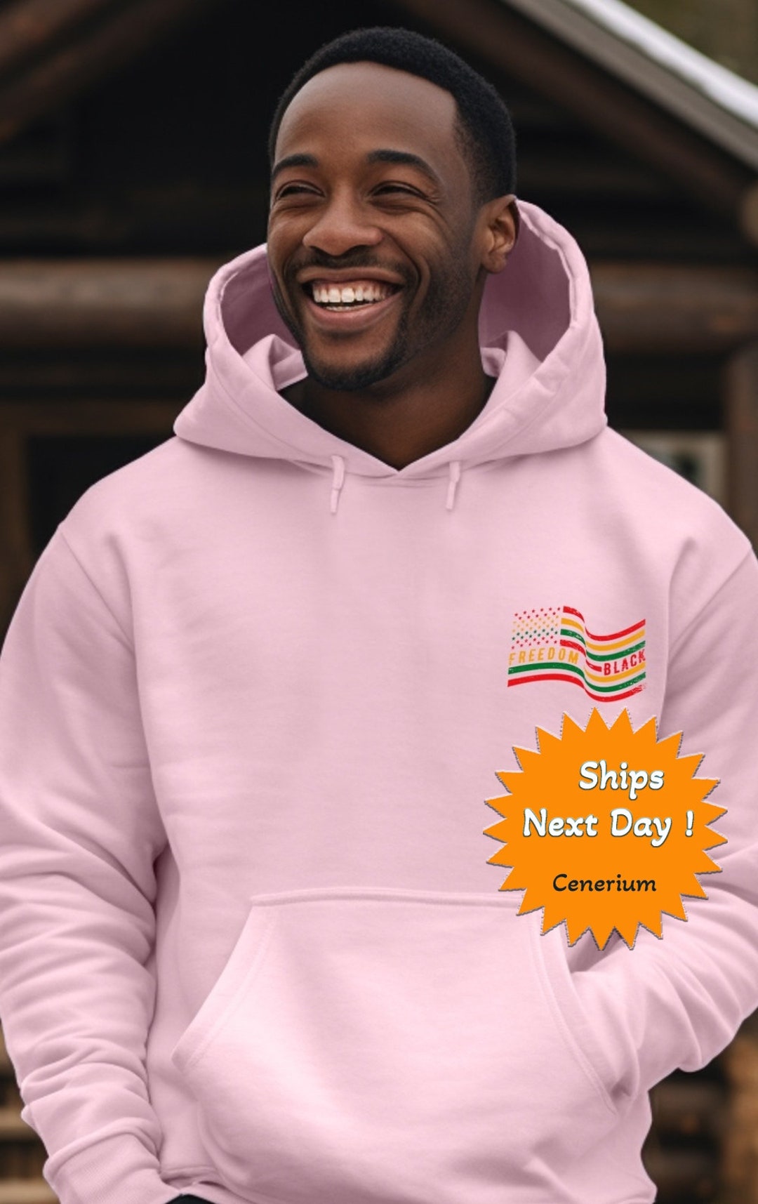 Juneteenth Is My Independence Day Sweatshirt Bold Afro Liberation Pan-African Flag TS02