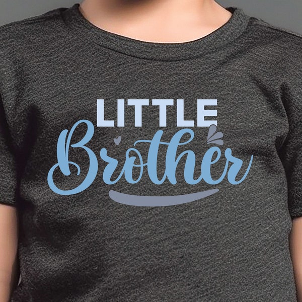 Little Brother, Big Brother Vintage Tee, Cute Sibling Shirt, Spread Kindness, Unique Birthday Gift