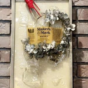 Makers Mark Bottle Board