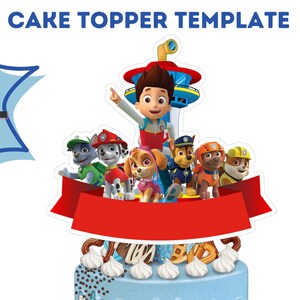 Paw patrol cake topper -  Canada