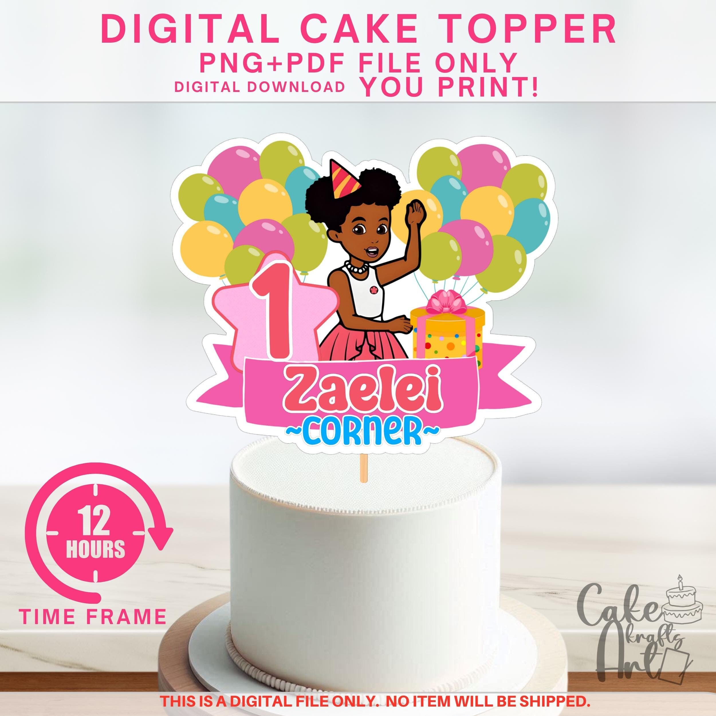 Gracie's Corner Cake Topper, Gracie Cake Topper, Gracie's Corner ...
