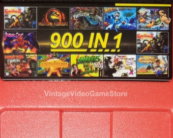 Cartucho de juego SNES 900 en 1 Super Nintendo probado en funcionamiento ahorra una gran colección Videojuego de gran oferta