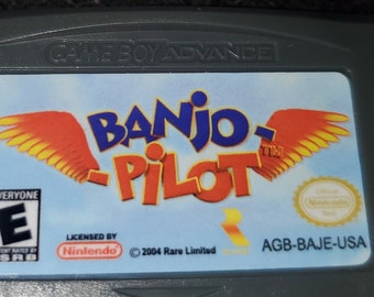 Banjo Pilot GBA Game Cartridge Nintendo Game Boy Advance Video Game 2005