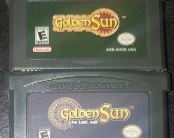 Golden Sun Golden Sun The Lost Age GBA Nintendo Game Boy Advance Cartridge