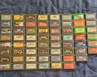 Nintendo GBA Games Bundle Lot Pick Variety Various Titles Rare Gameboy Advance