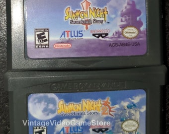 Summon Night 1 Summon 2 Swordcraft Story GBA cartouche de jeu Nintendo Gameboy Advance