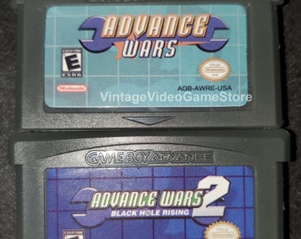 Advance Wars 1 Cartouche de jeu Black Hole Rising GBA Advance Wars 2 pour Game Boy Advance pour Nintendo