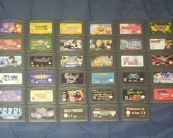 GBA Games Collection Unique Lot Bundle Rare Nintendo Game Boy Advance Cartridge