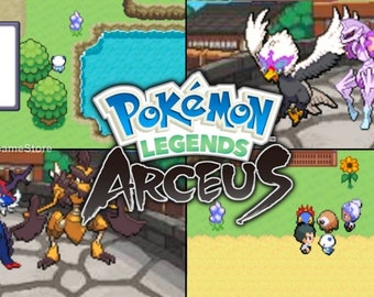 Pokemon Acreus Legends GBA Game Cartridge Rare GameBoy Advance Custom ROM