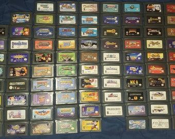 Nintendo GBA Games Bundle Lot Pick Variety Various Titles Rare Gameboy Advance