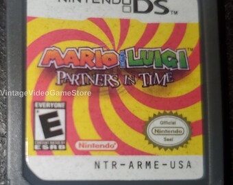 Mario and Luigi Partners in Time Nintendo DS Game Cartridge Tested Working