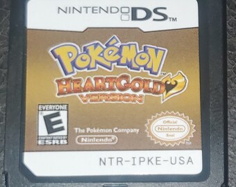 Pokemon HeartGold Nintendo DS Game Cartridge Tested Working Video Game