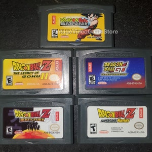 DBZ Buu's Fury Supersonic Warriors Legacy of Goku 2 Advanced Adventure GT Transformation GBA Nintendo Game Boy Advance Cartridge DragonballZ