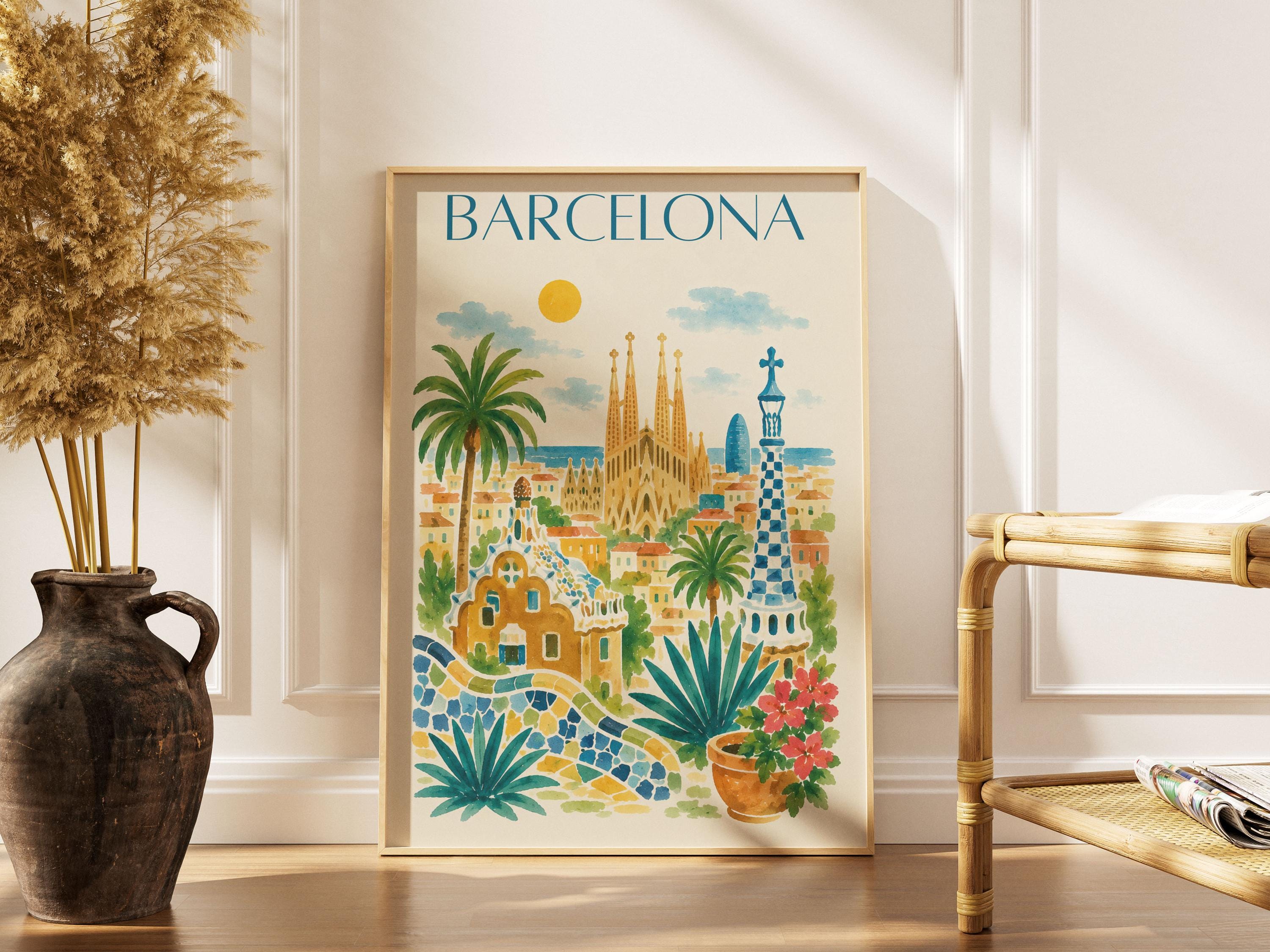 Gaudi poster - Etsy 日本