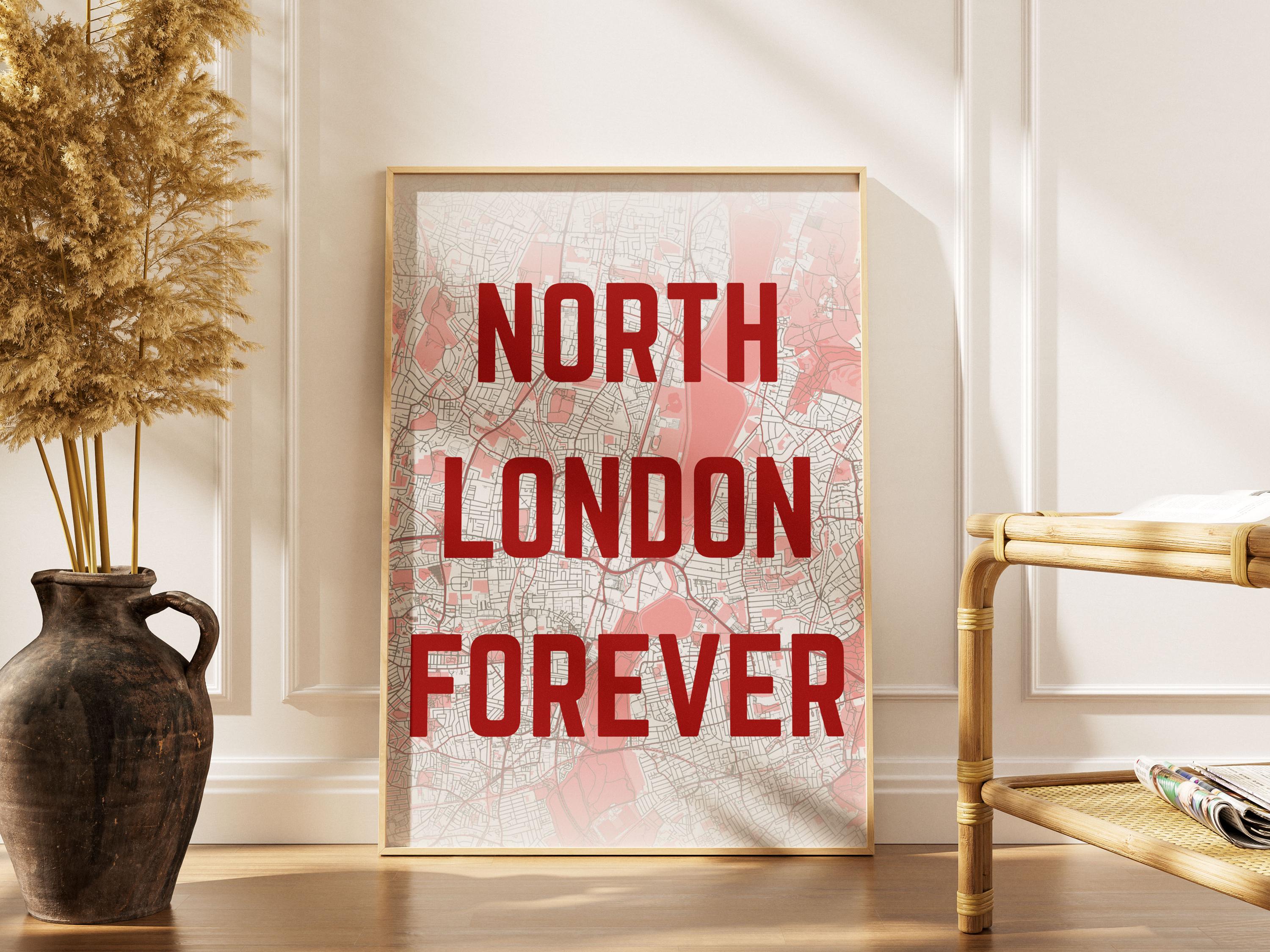 North London Forever Print - Etsy
