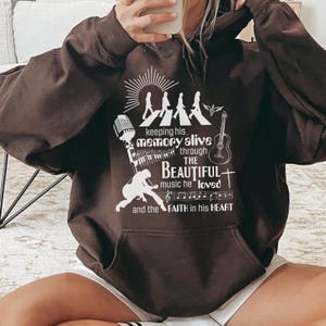Hooded in Loving Memory of Sweatshirt - Etsy