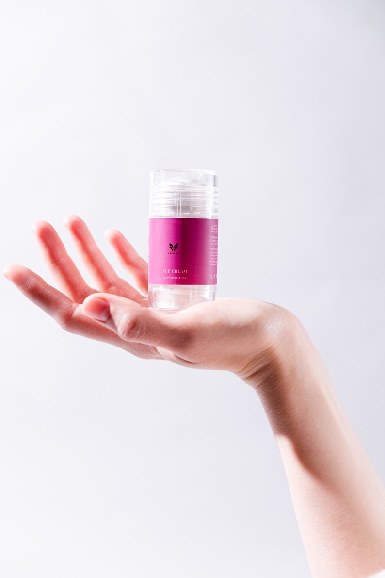 Face Clay Mask Stick Green Tea Cleansing Mask Shrink Pores Kaolin Mask