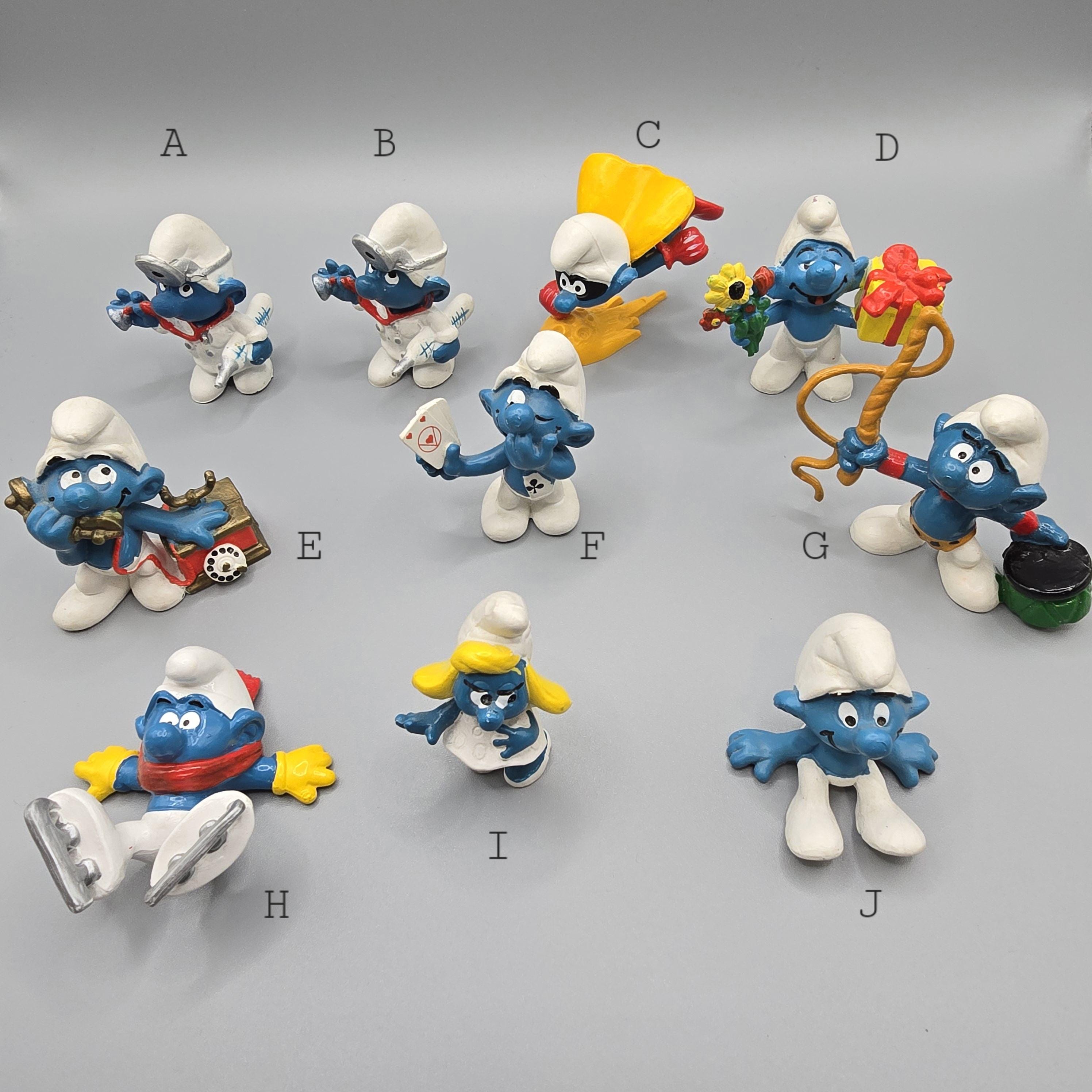 Rare Smurf Figurines - Etsy Rare Smurf Figurines - Etsy