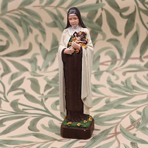 Statue Saint Teresa of Lisieux Antique Christianity statue Figure Religion Catholic Figure 32cm