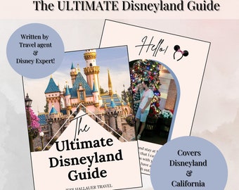 Disneyland & California Adventure Guide, Vacation Planning (Digital Download) 2025 updates