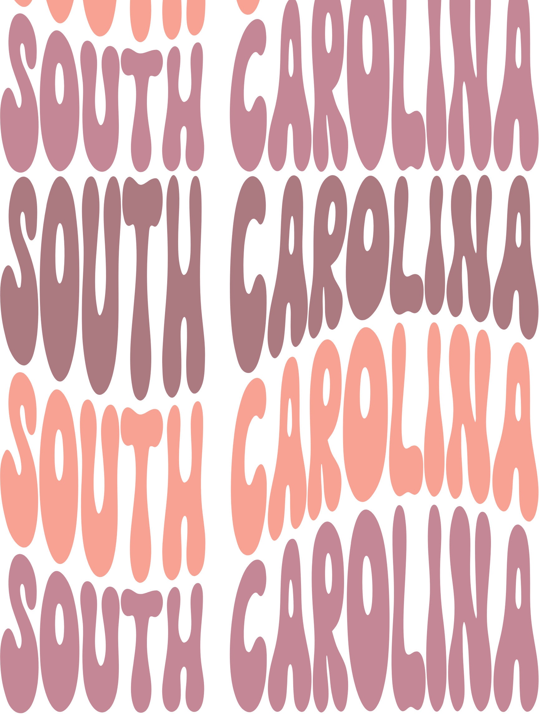 Sc Text South Carolina Text - Etsy