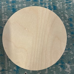 Wood Circles 12 inch, 1/4 Inch Thick, Birch Plywood Discs, Pack of 25  Unfinished Wood Circles for Crafts, Wood Rounds by Woodpeckers