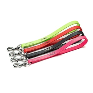 Dog Traffic Leash Handle- Biothane Tab Lead