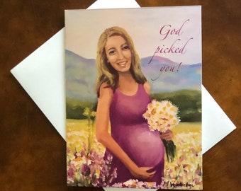 Pregnancy Is Beautiful: Encouraging Cards for Moms Expecting A Baby