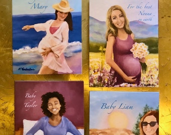 Personalized Pinky Promise Notecard: Pick One for A Pregnant Mom