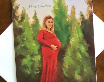 Pregnant at Christmas: Cards for Moms Expecting A Baby